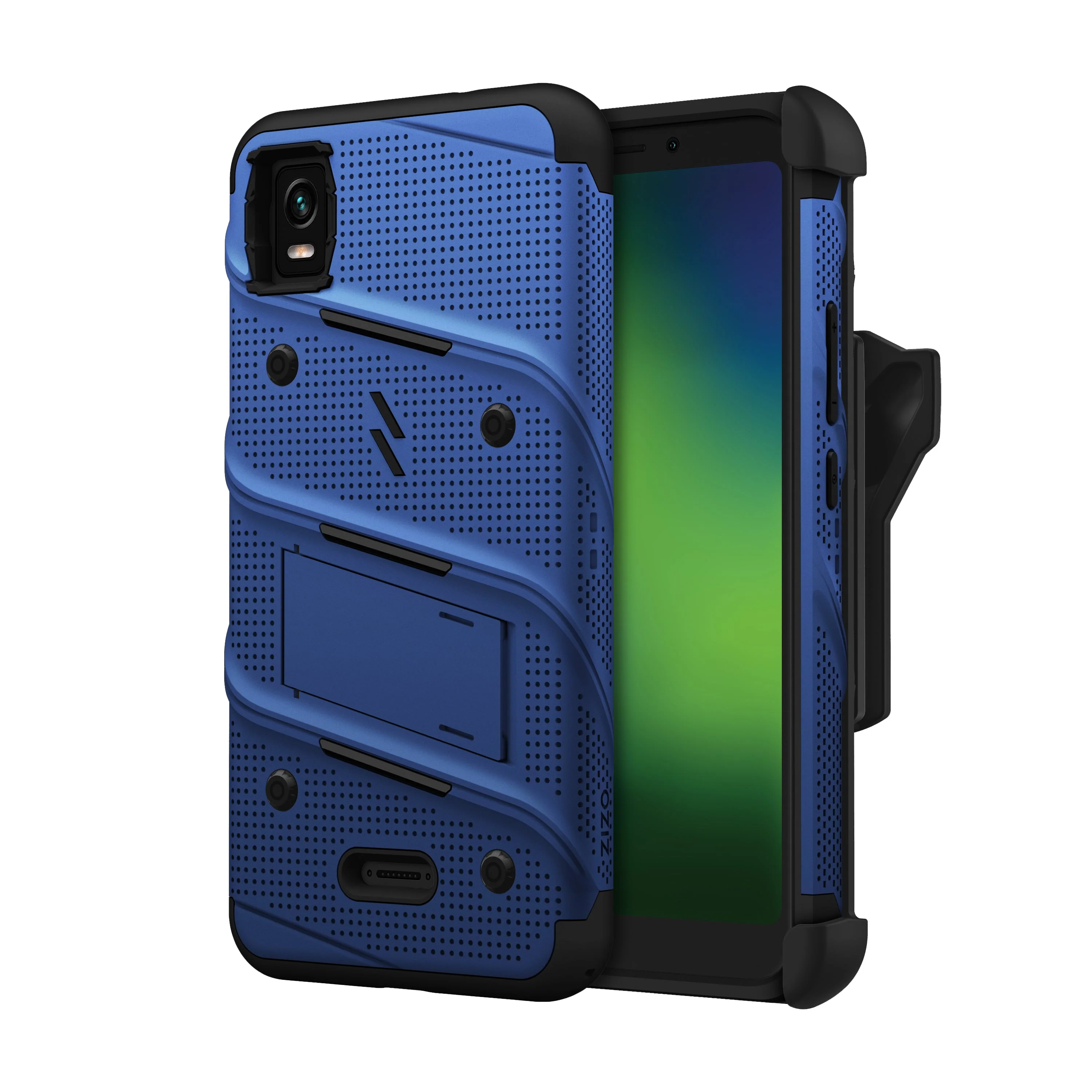 Zizo, ZIZO BOLT Bundle Cricket Vision Plus Case - Blue