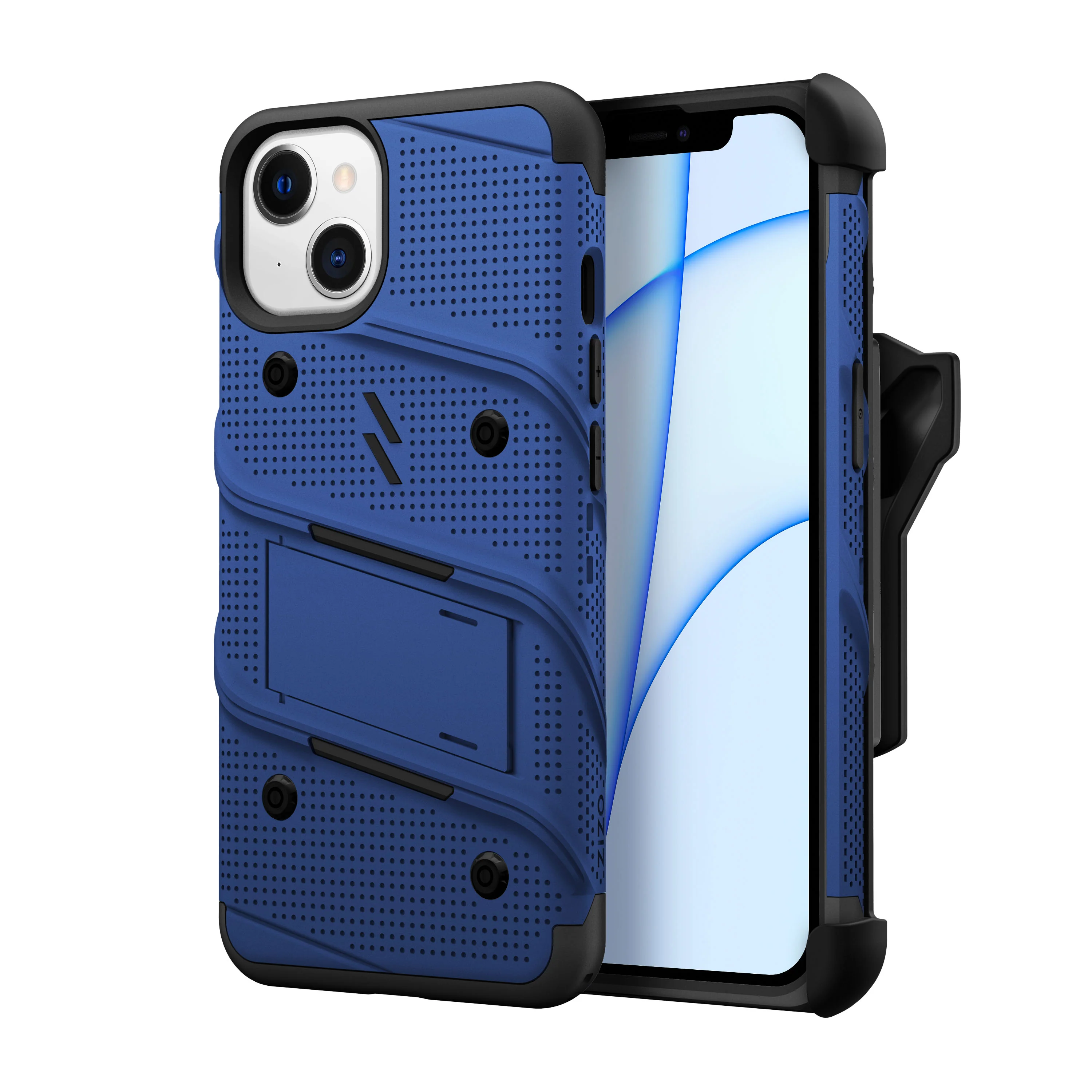 Zizo, ZIZO BOLT Bundle iPhone 13 Case - Blue