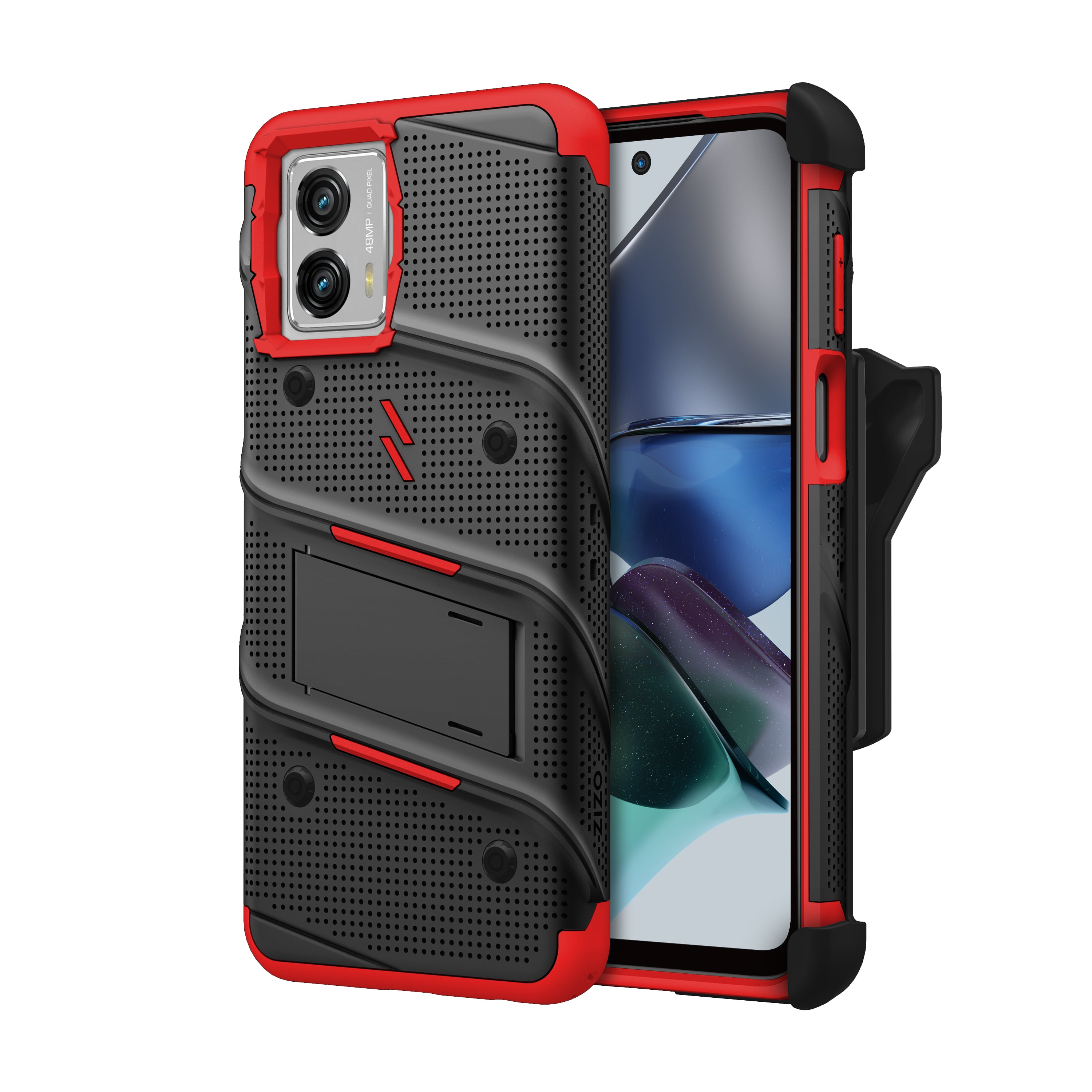 Zizo, ZIZO BOLT Bundle moto g 5G (2023) Case - Red