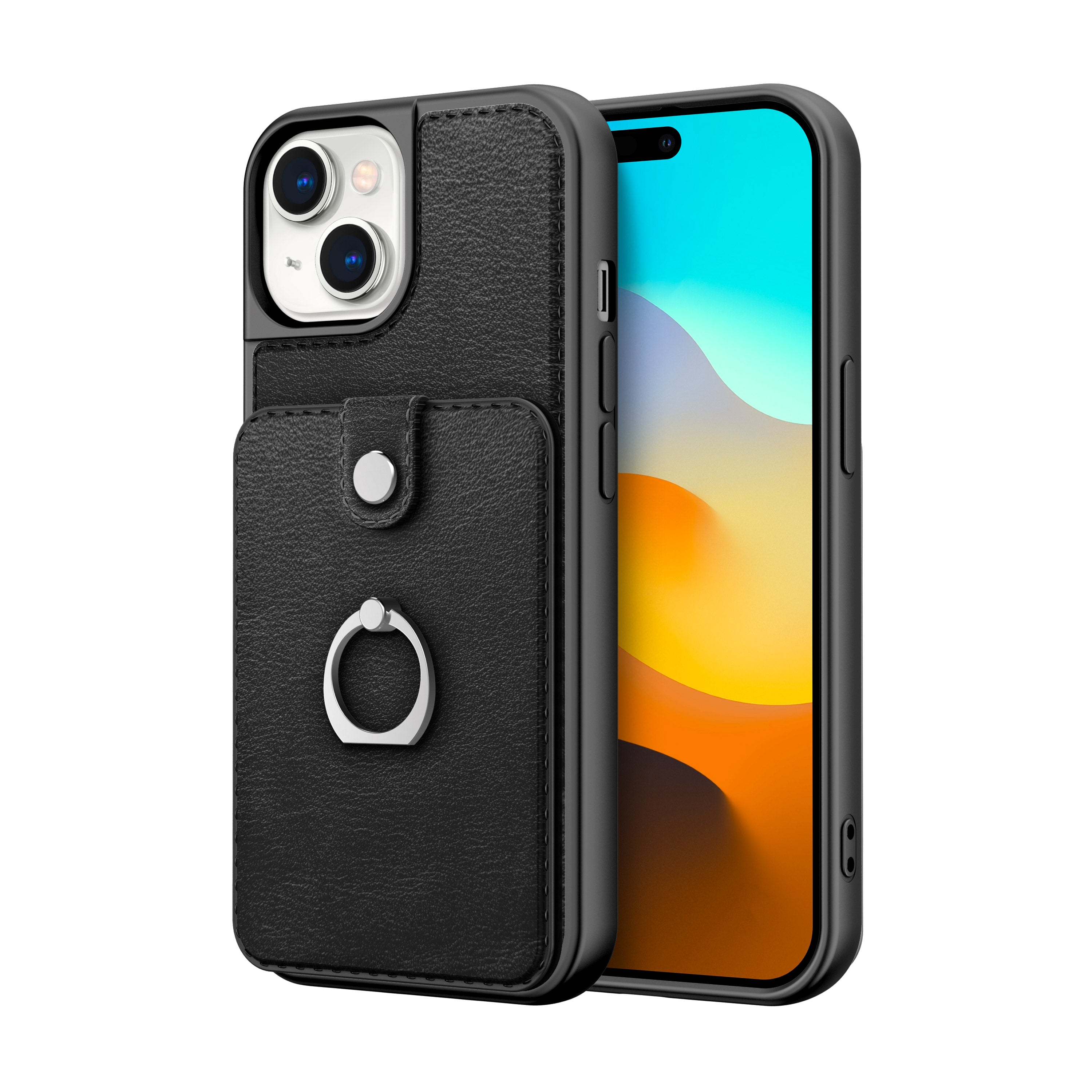 Zadikase, ZIZO Nebula Series iPhone 15 Case - Black