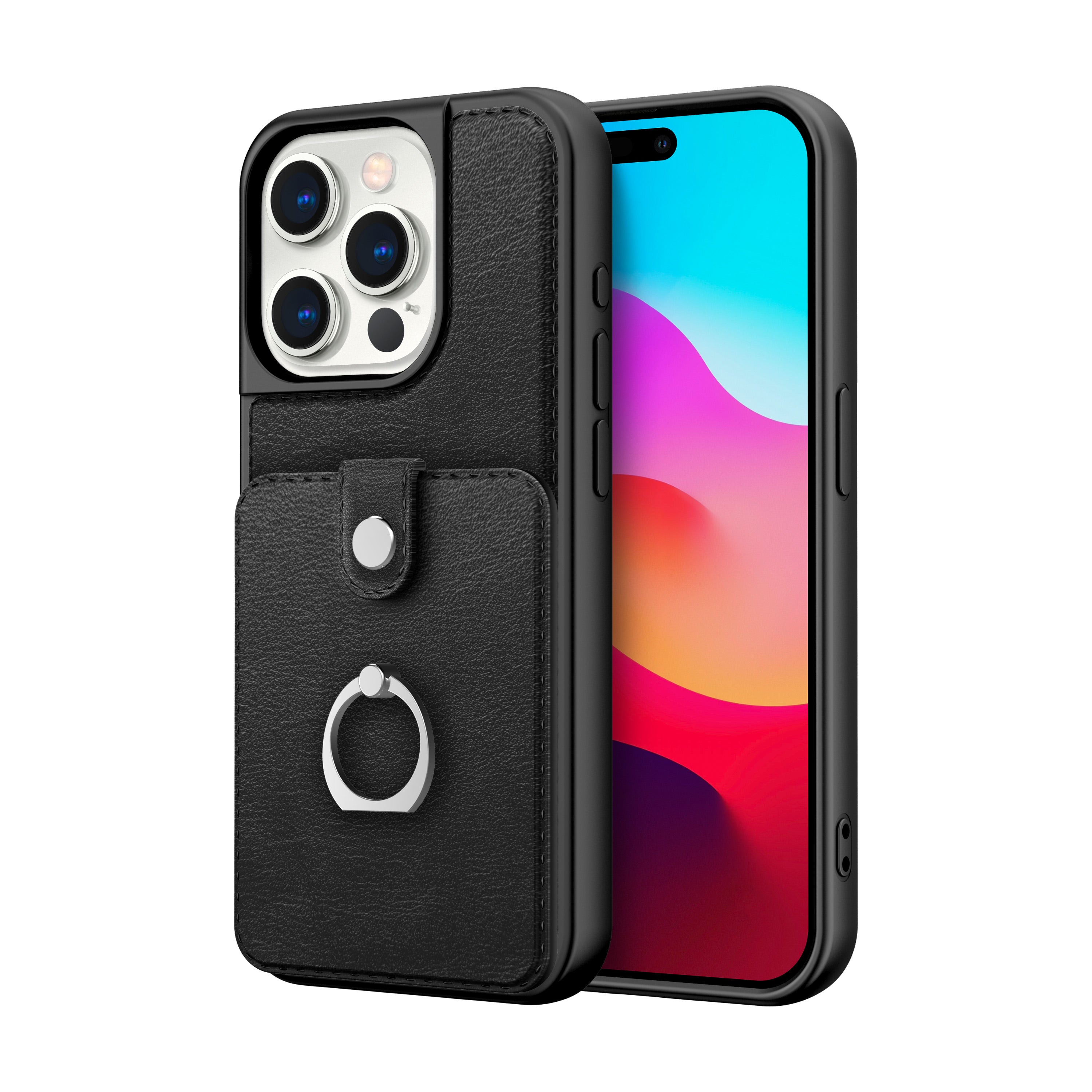 Zadikase, ZIZO Nebula Series iPhone 15 Pro Case - Black