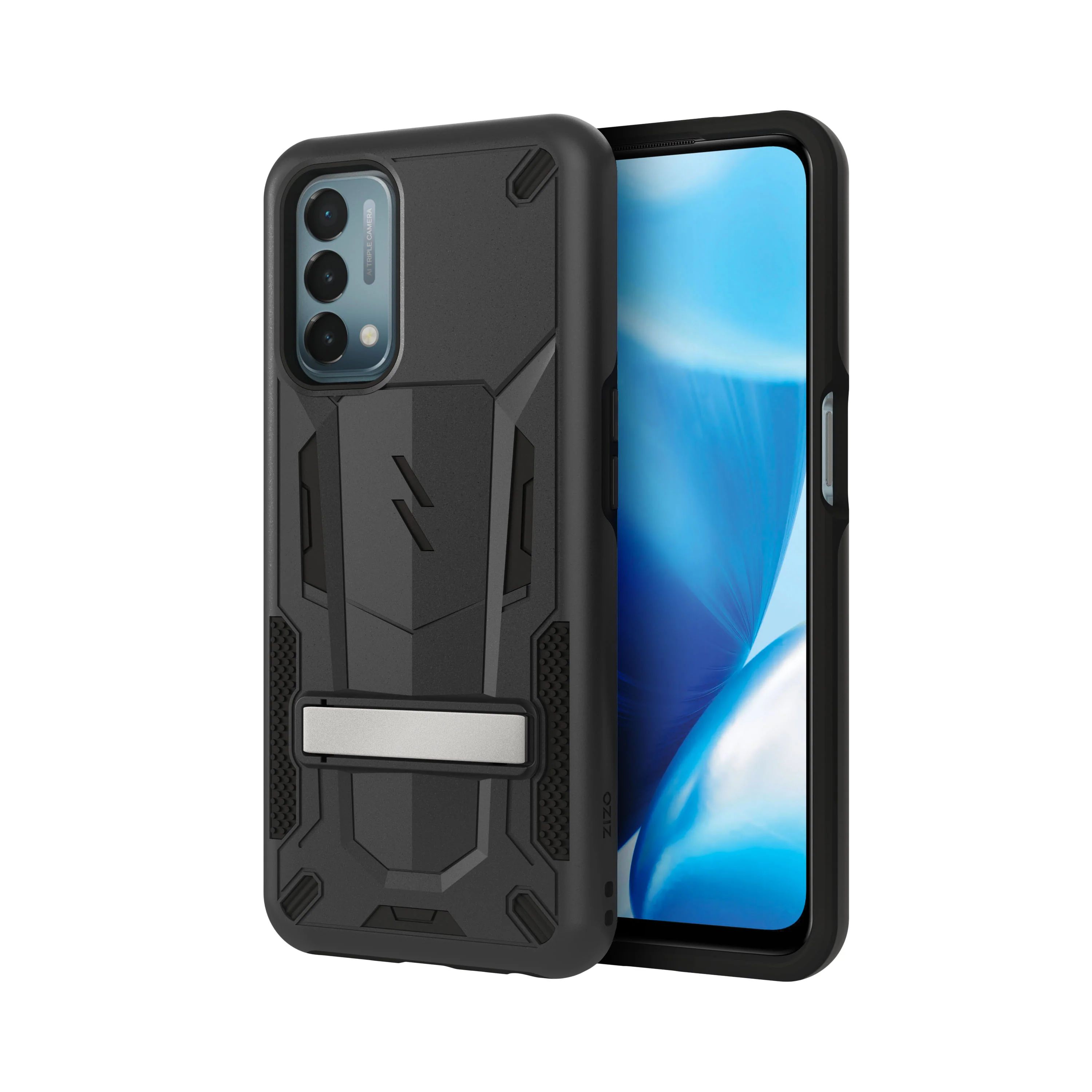 OnePlus, ZIZO TRANSFORM Series OnePlus Nord N200 5G Case - Black