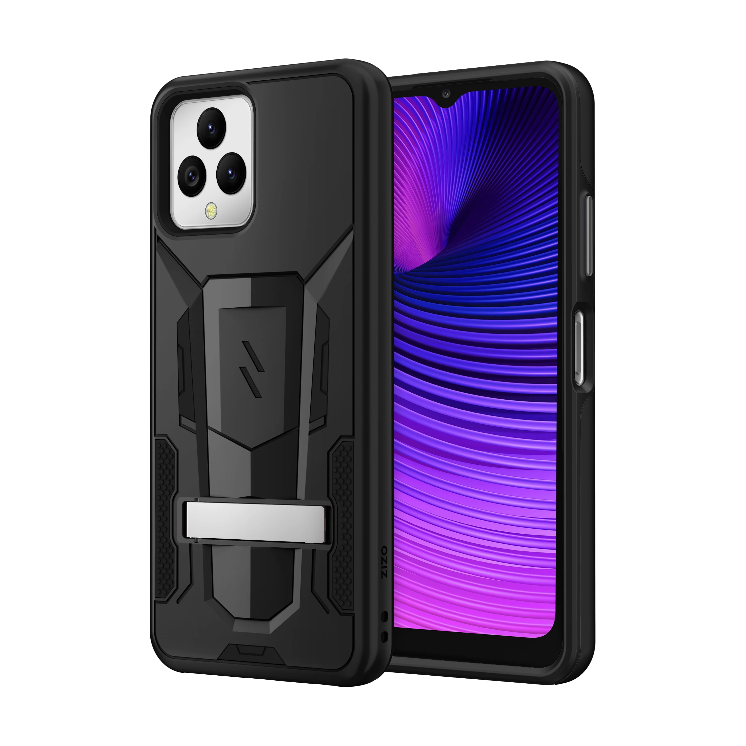 Zizo, ZIZO TRANSFORM Series T-Mobile REVVL 6 5G Case - Black