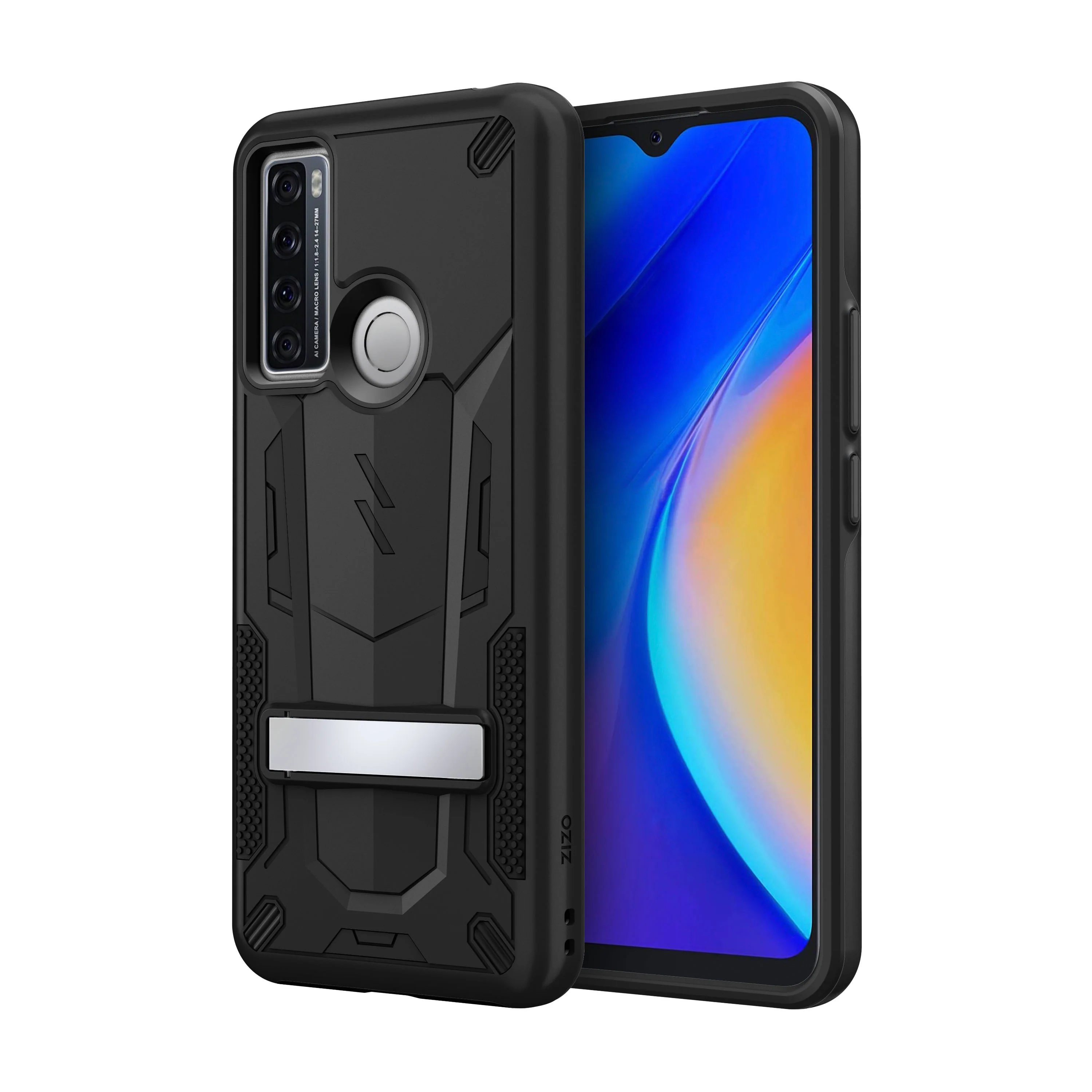 Zizo, ZIZO TRANSFORM Series TCL 20 XE Case - Black