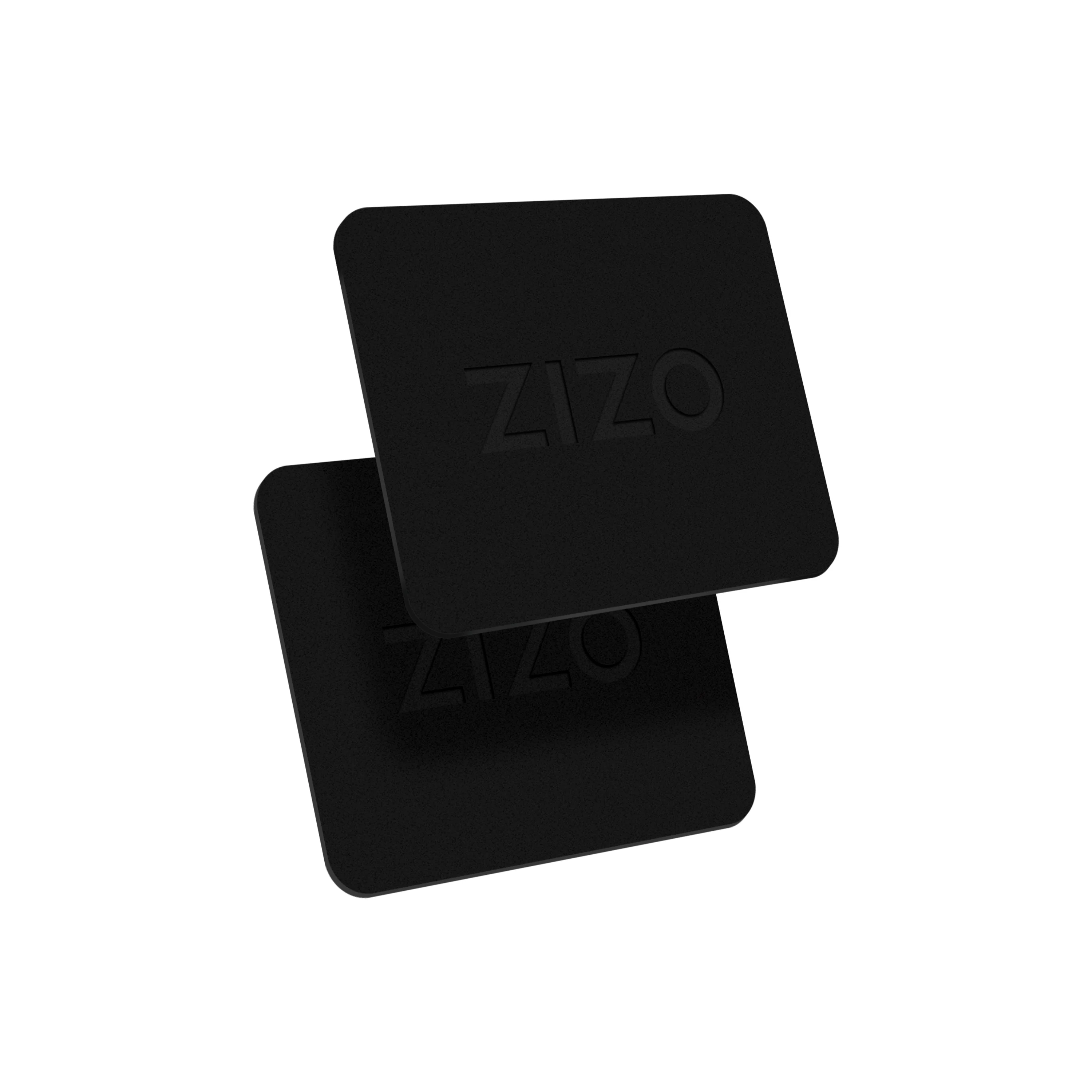 Zizo, ZIZO TREKPLATE Magnetic Mount Replacement Plates - Black