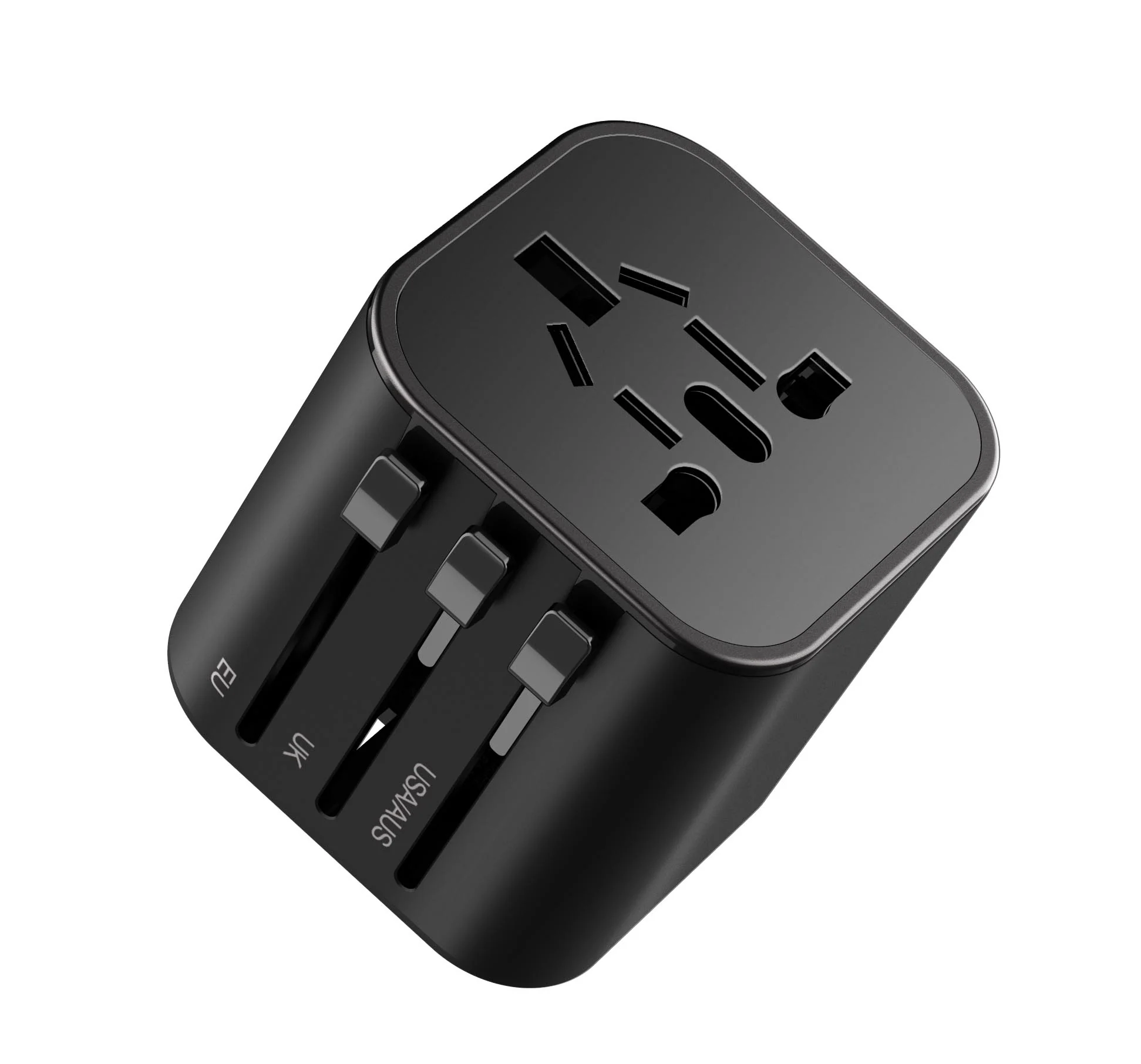 Zizo, ZIZO World Travel Adapter UA101 3.4a - Black