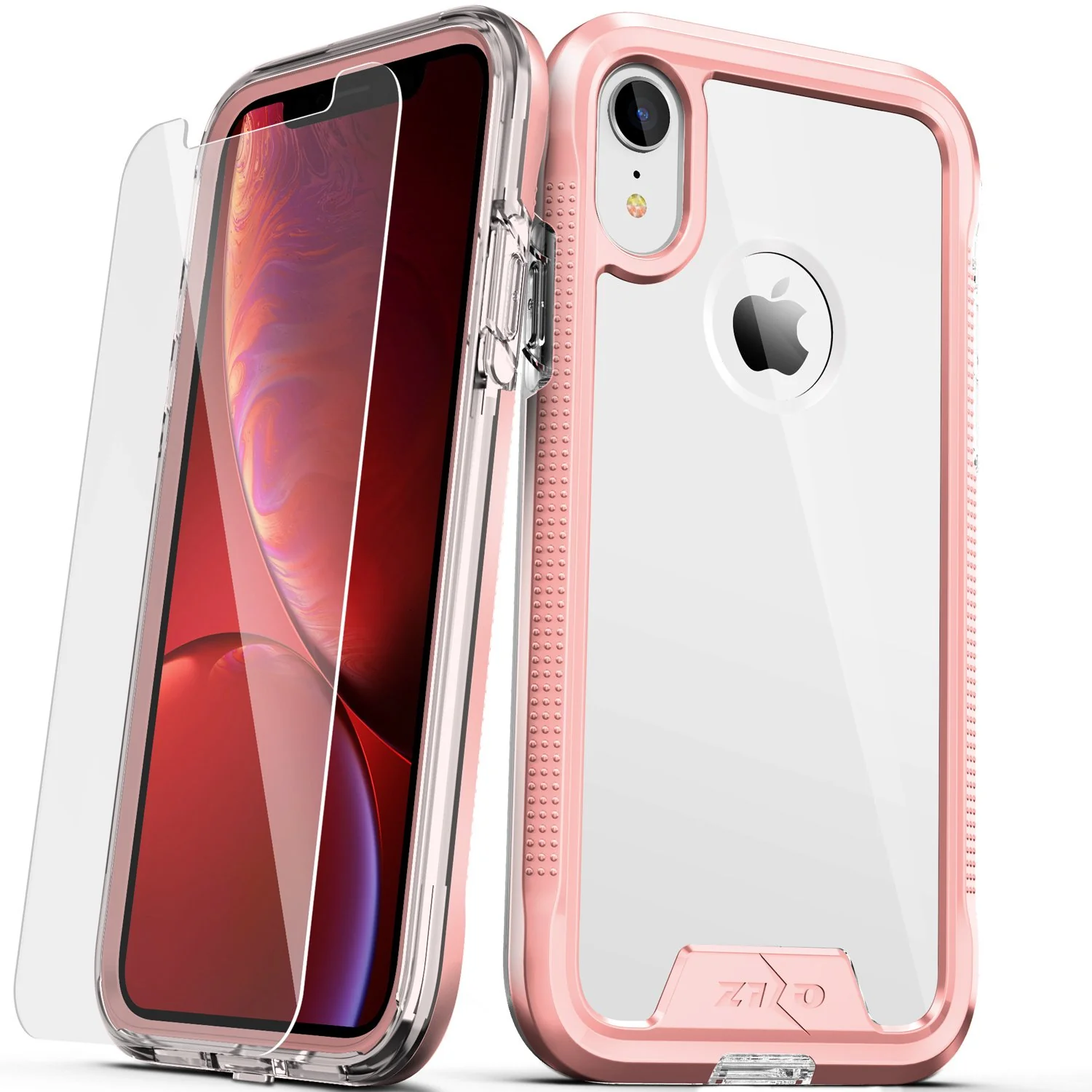 Zizo, Zizo Ion Series Case iPhone XR (Rose Gold/Clear)