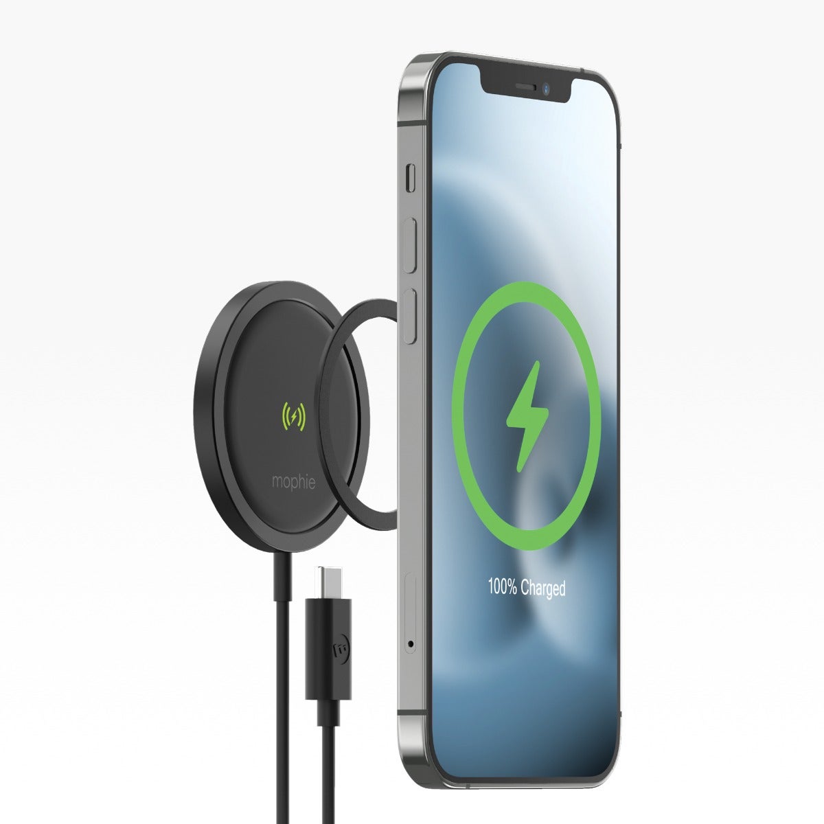 Mophie, snap+ 15W wireless charger - Mophie (MagSafe Compatible)